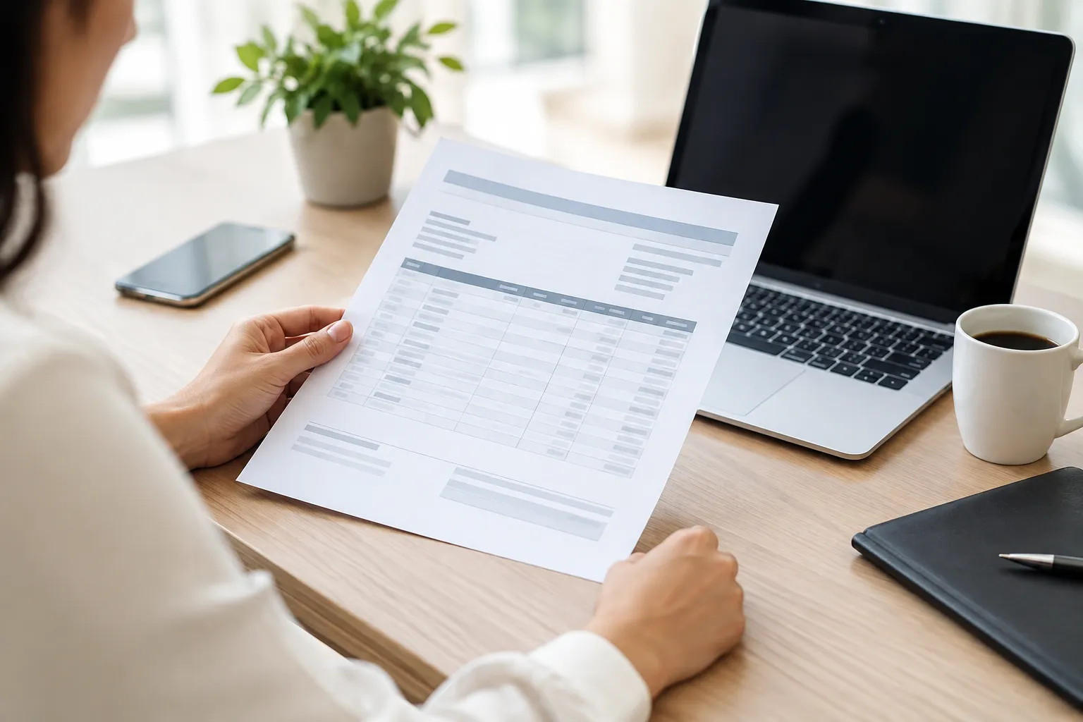 How to read a bank statement example