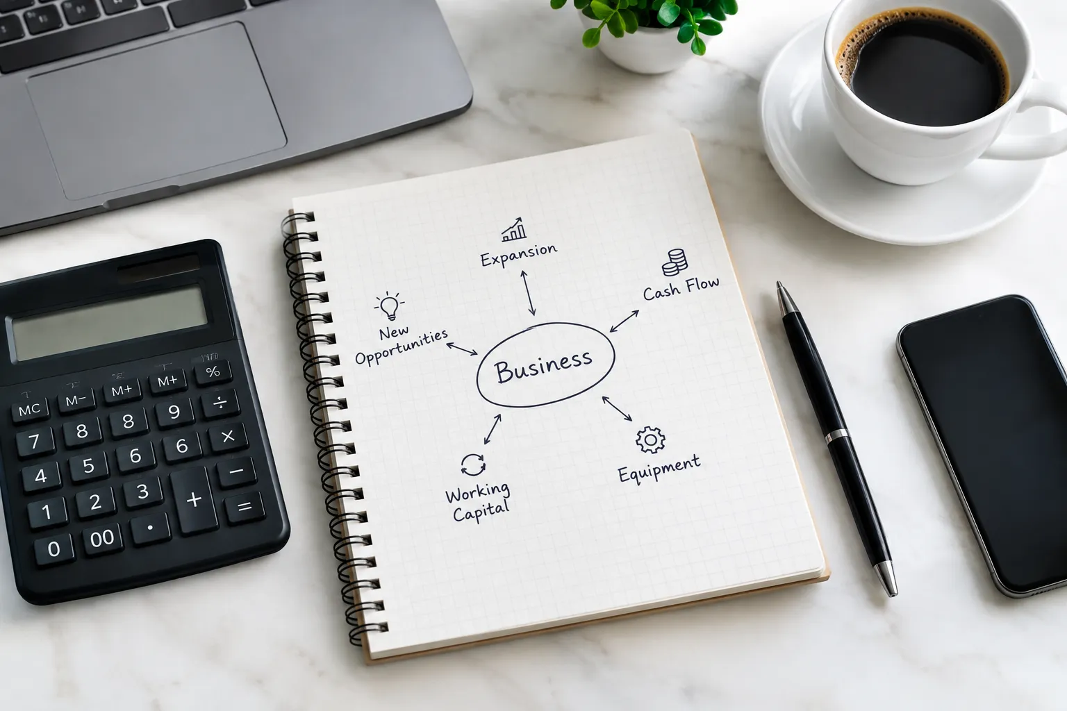 Match the loan to your business funding need for loan