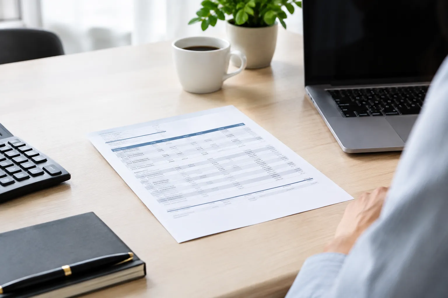 What is a bank statement and what does it show?