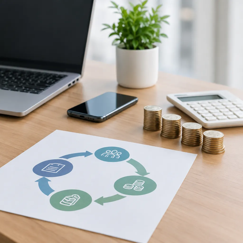 Use the cash conversion cycle to choose your next funding step for working capital and net working capital